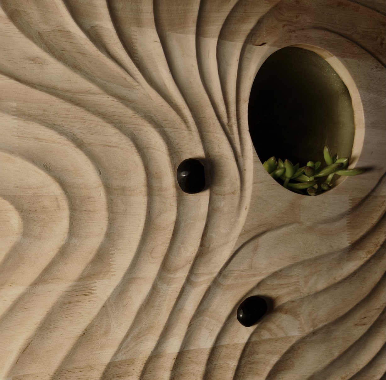 Vertical Zen Garden Planter by Druvtara Studio